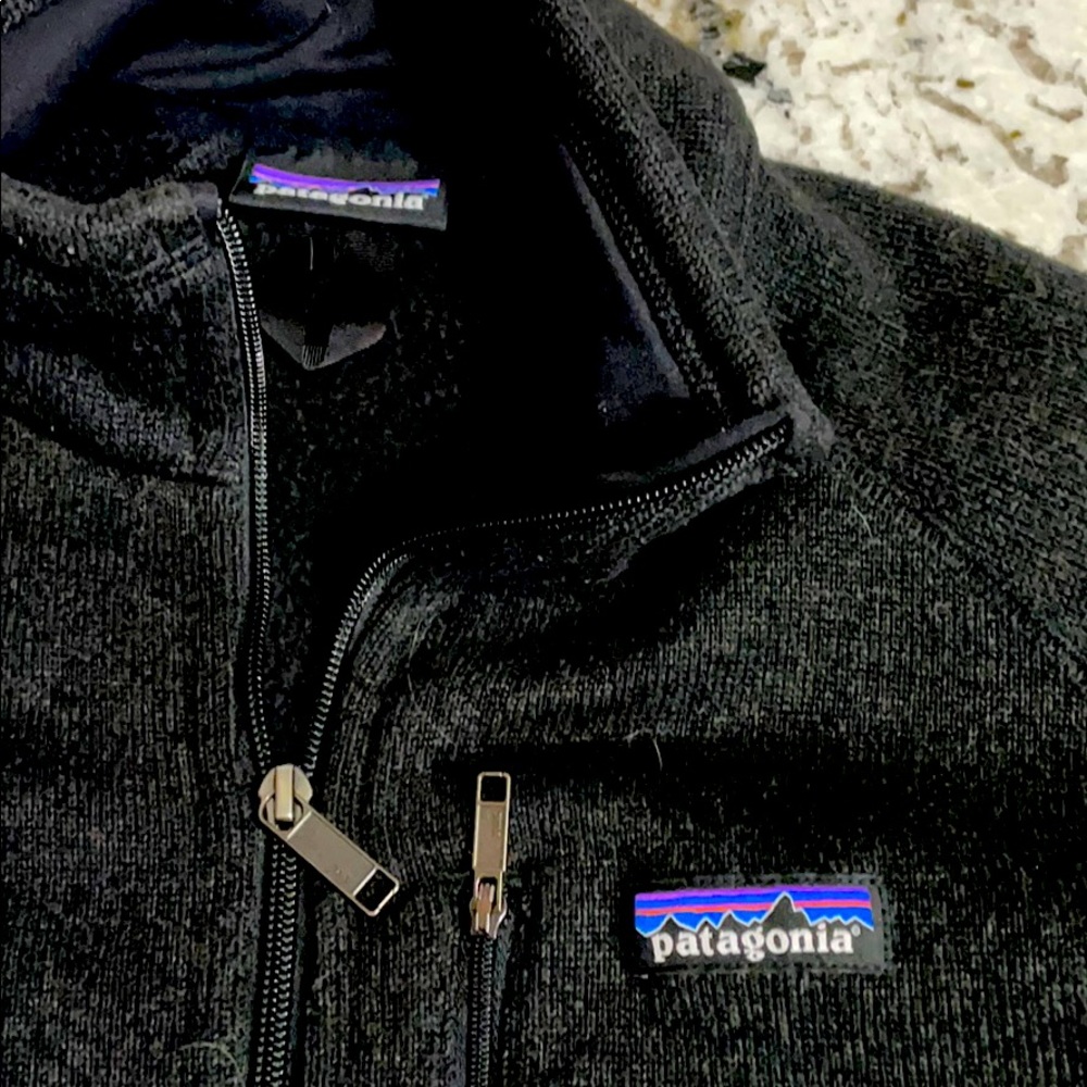 Patagonia better than sweater jacket. Almost new
